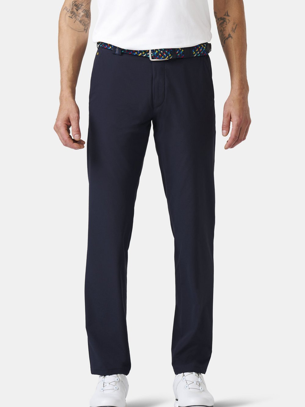 MEYER Chino Herren Polyamid blau, 32-32