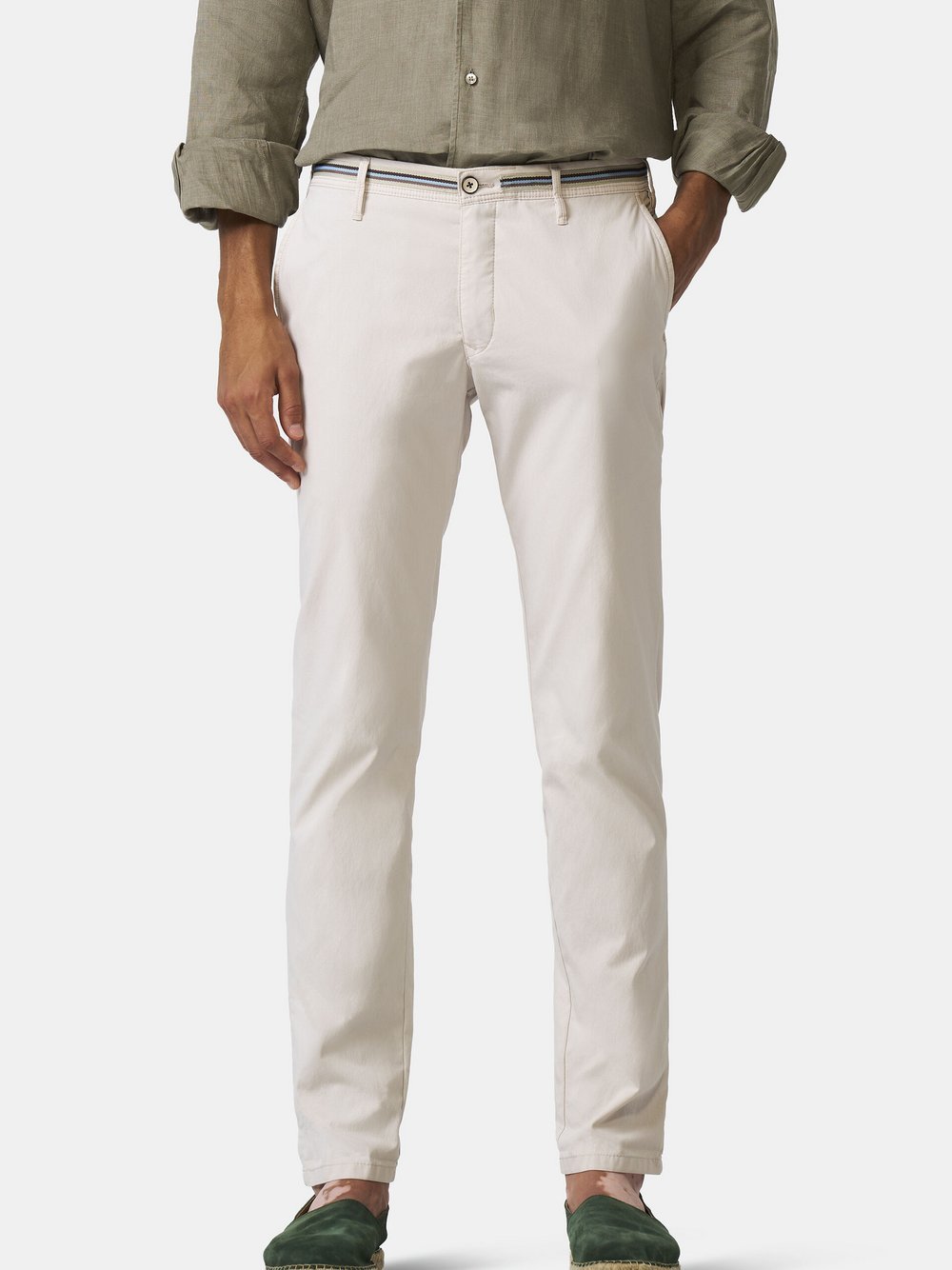 MMX Chino Herren Baumwolle beige, 38-34