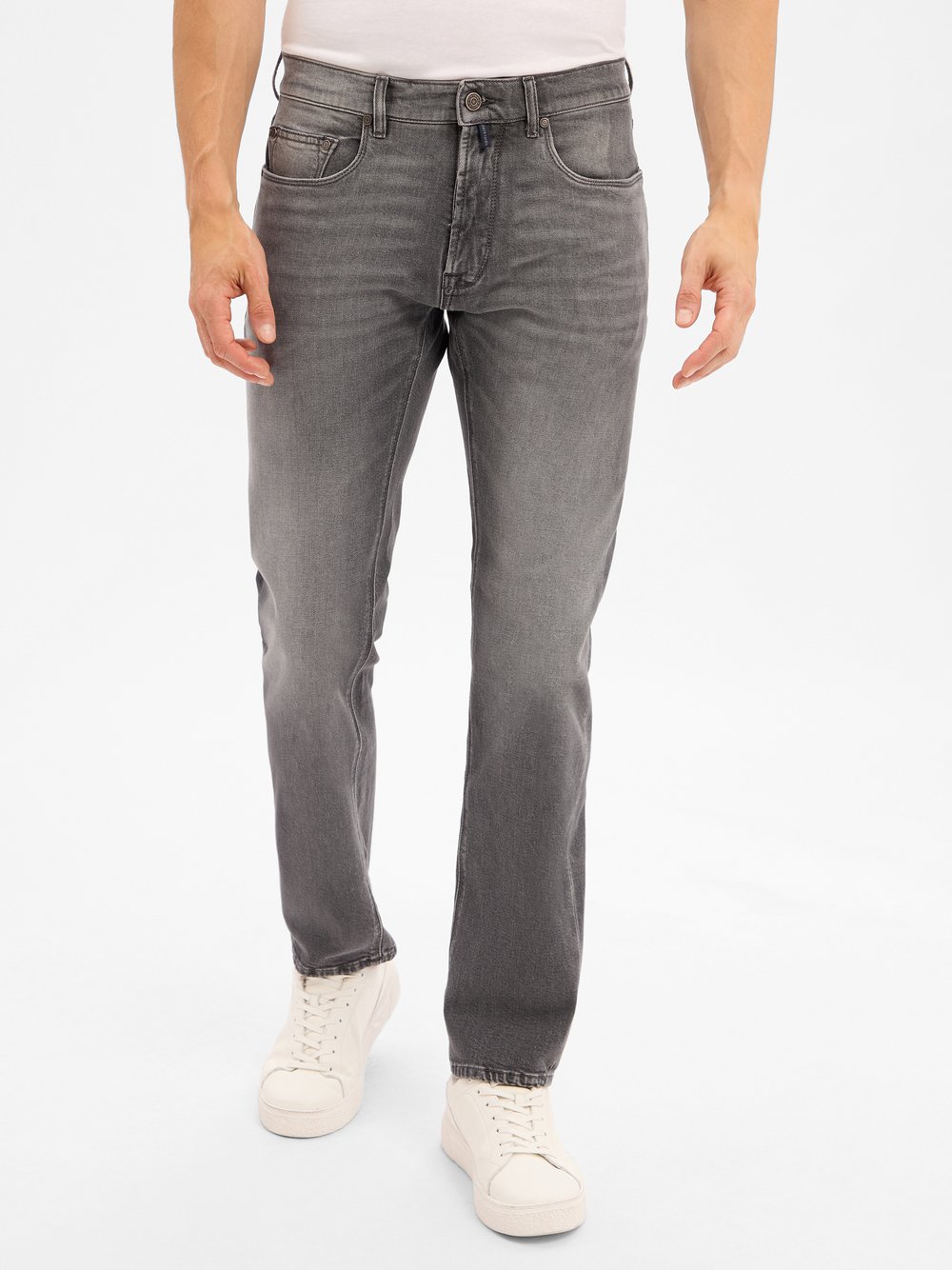Pierre Cardin Jeans Tapered Fit Herren grau, 34-34