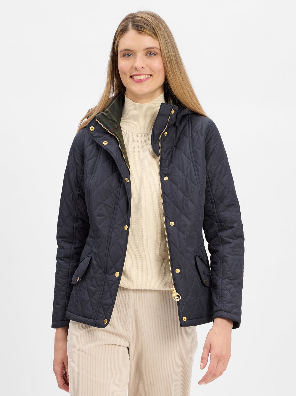 Barbour Steppjacke Damen blau, 36