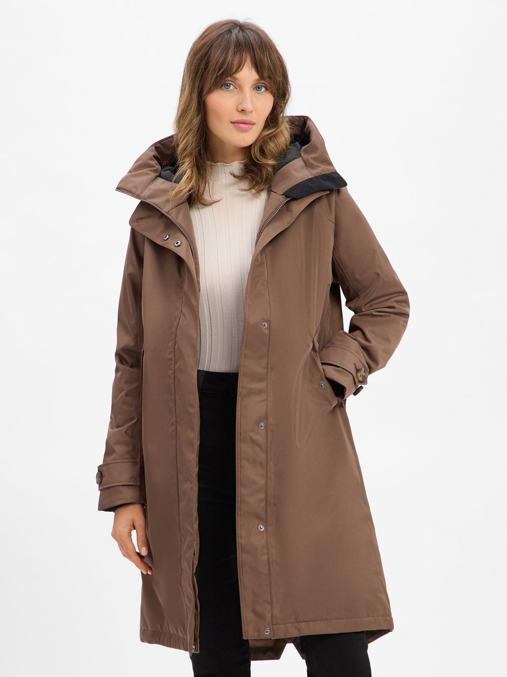 Thumbnail - Didriksons Funktionsmantel Damen braun, 38