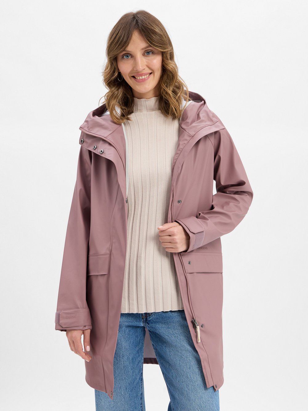 Didriksons Regenparka Damen mehrfarbig, 44