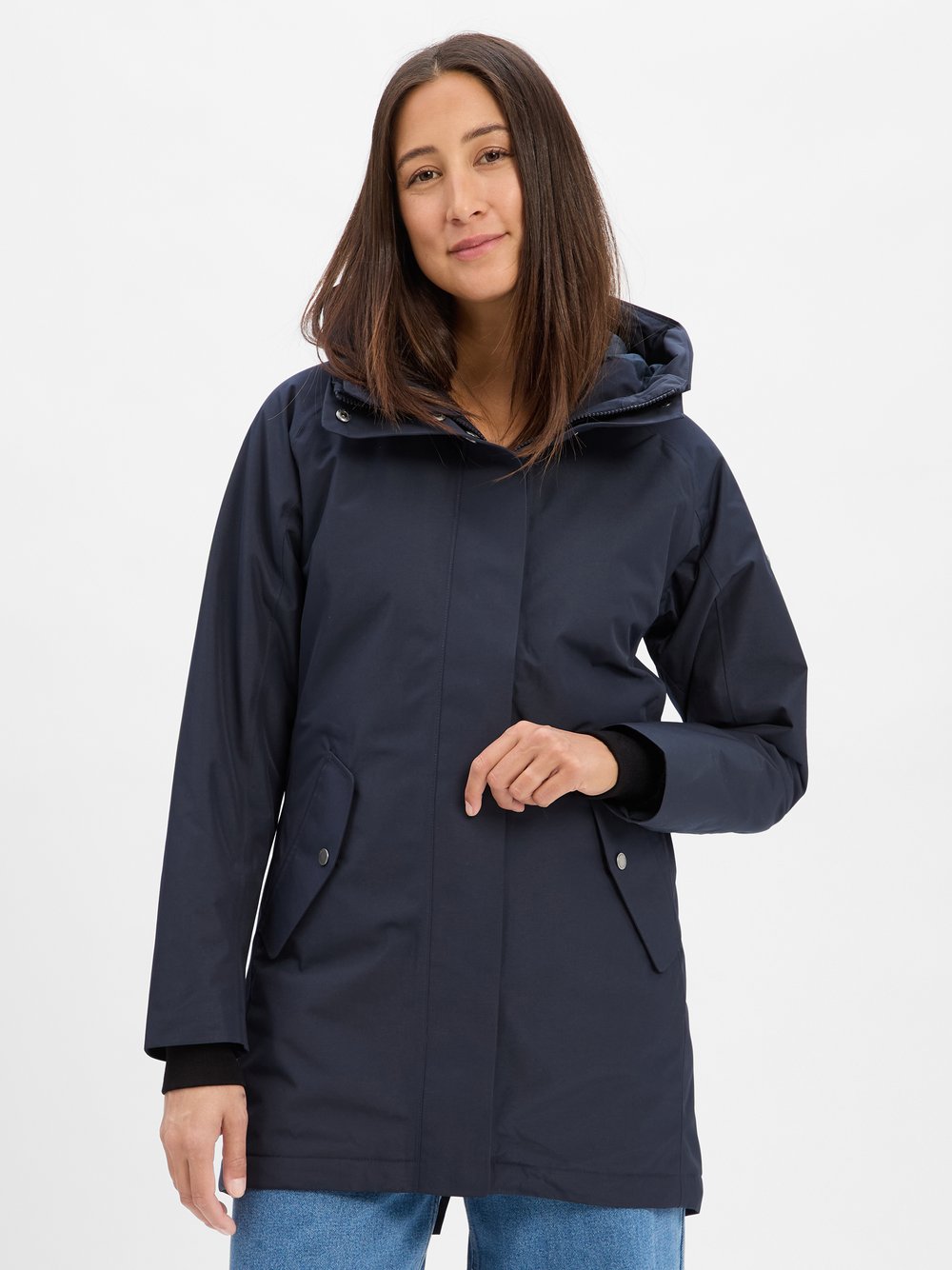Didriksons Parka Damen blau, 40