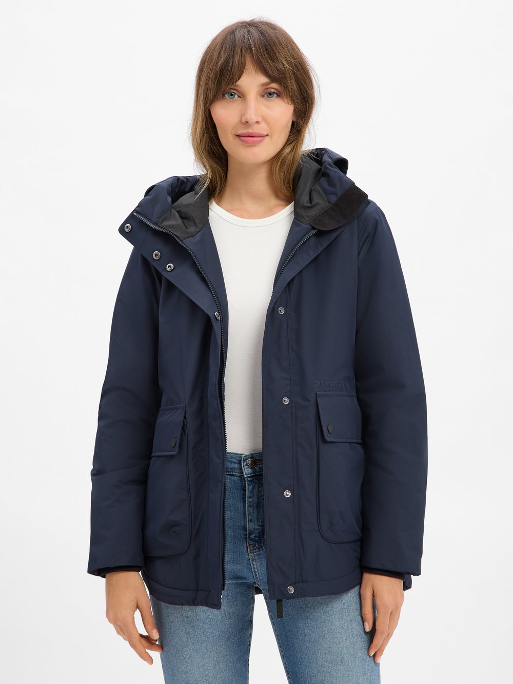 Didriksons Winterjacke Damen blau, 38