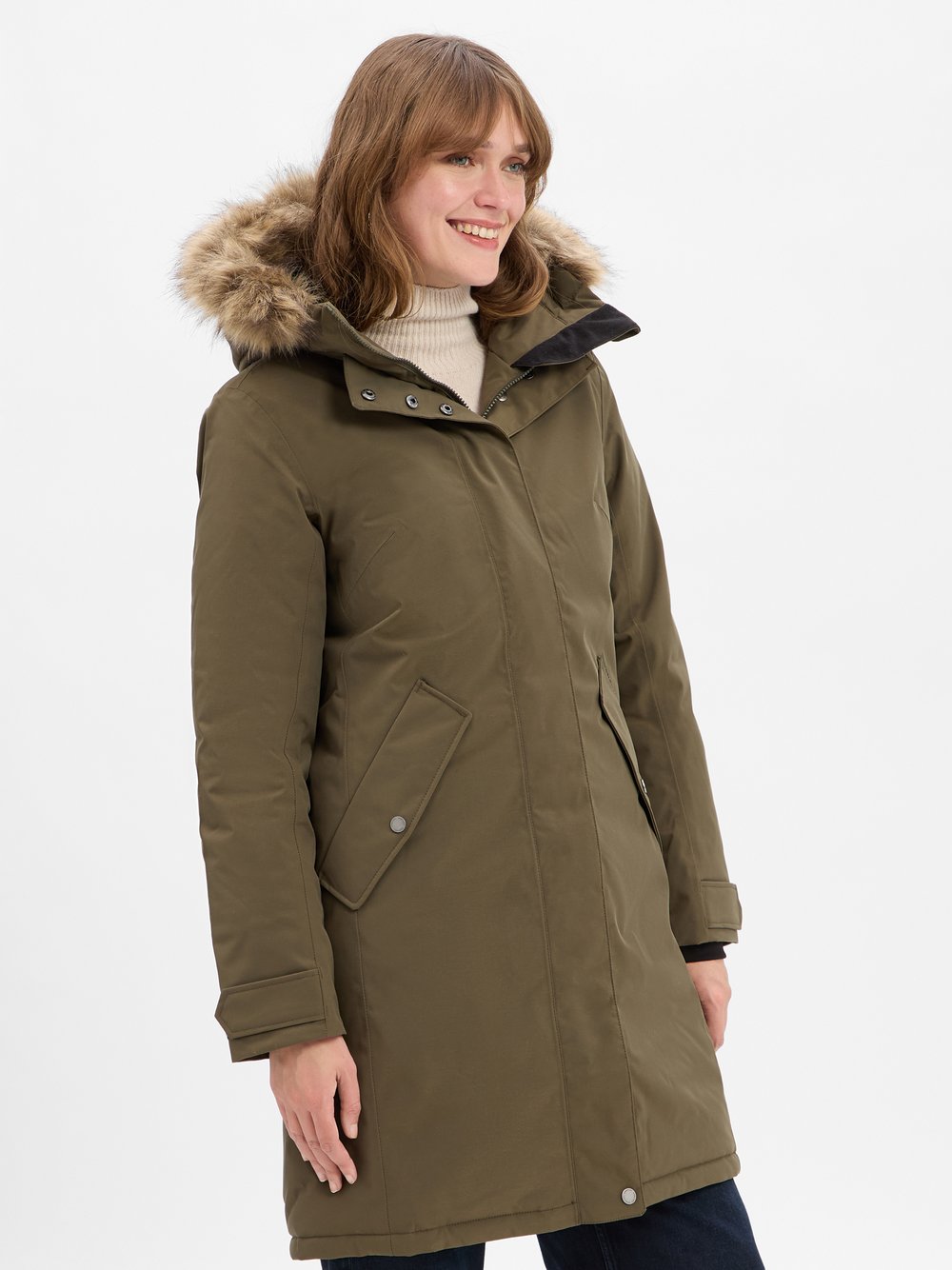 Didriksons Parka Damen grün, 42