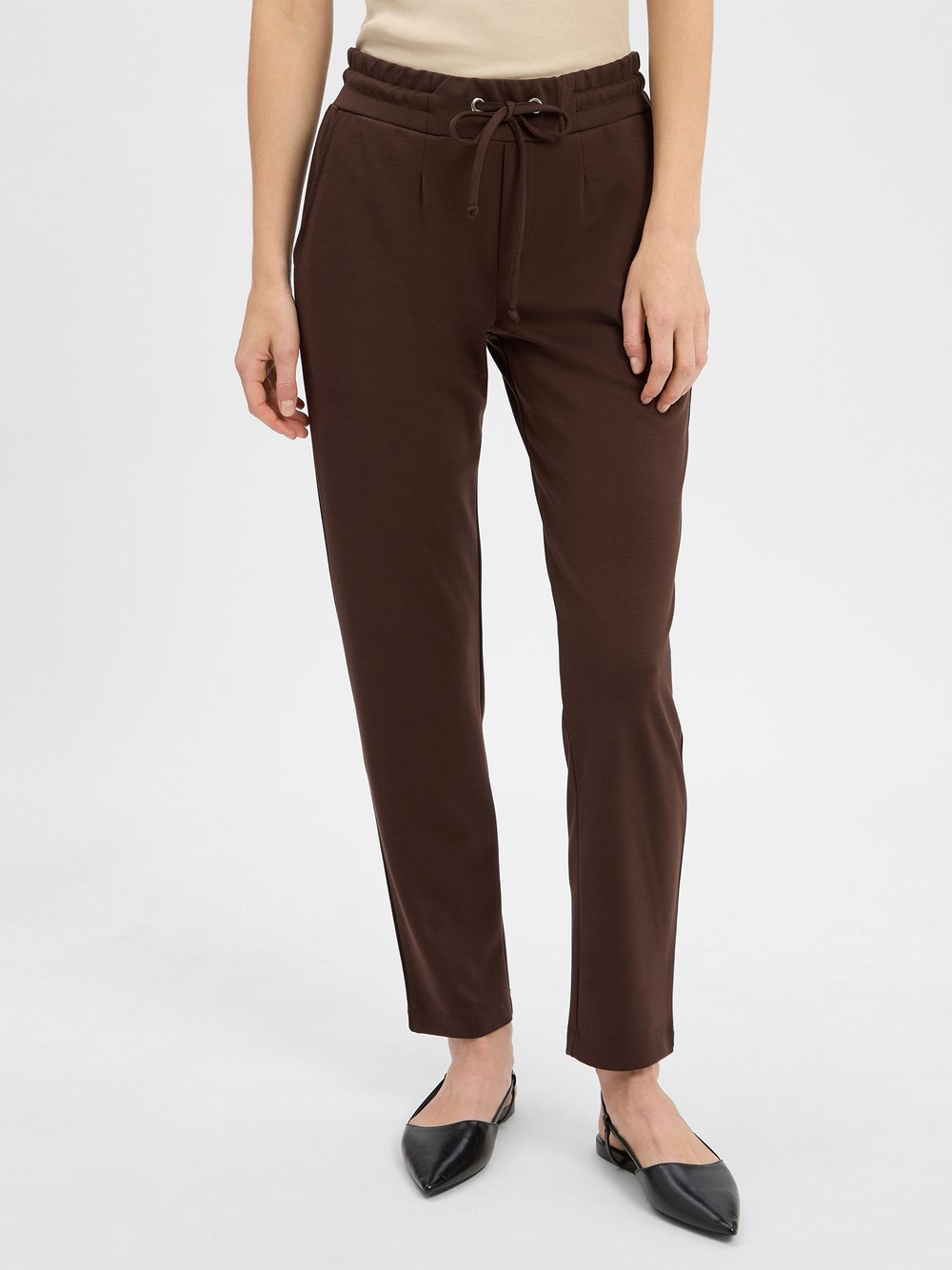 Marie Lund Sweathose Damen braun, XXL