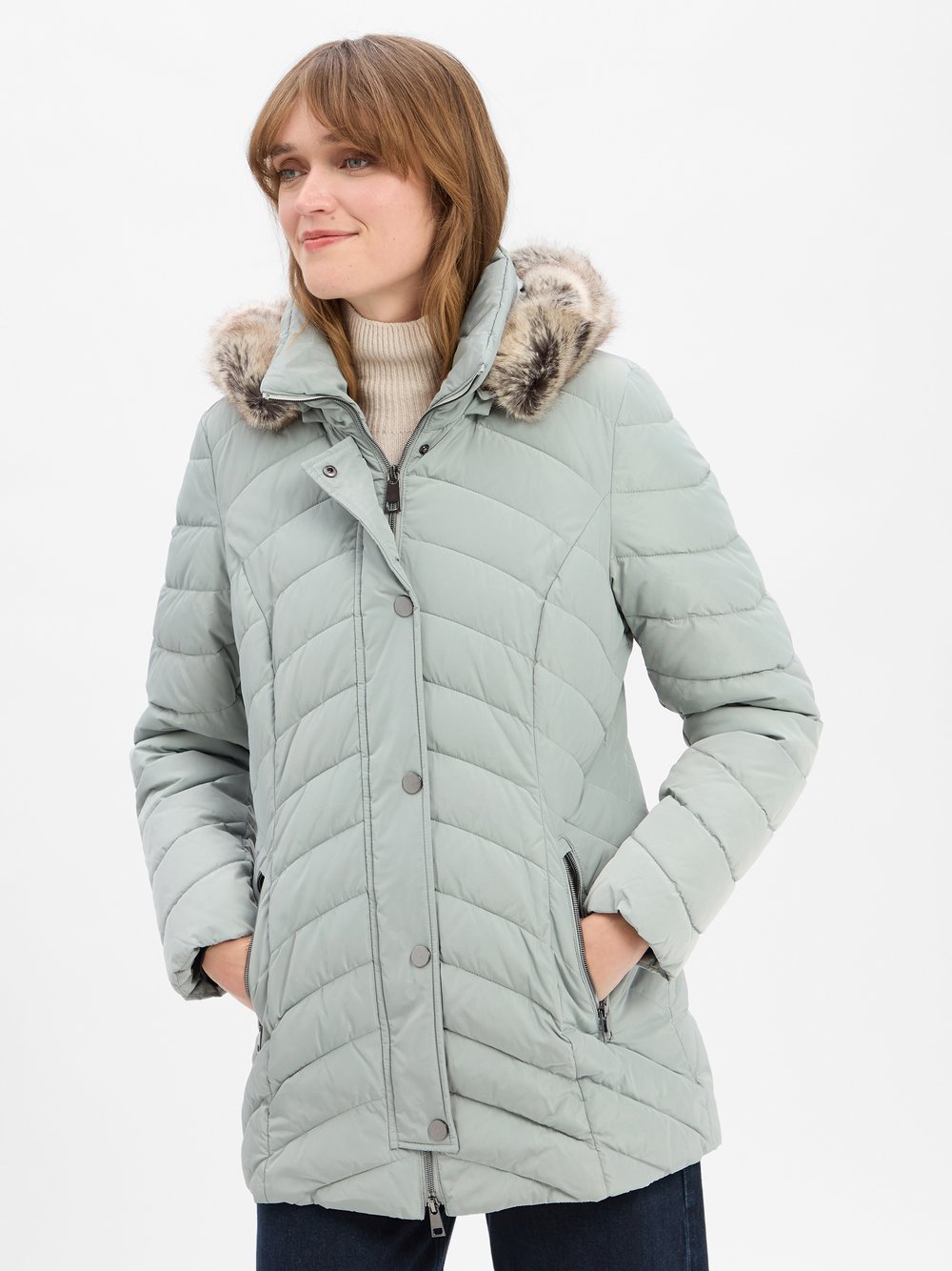 Franco Callegari Steppjacke Damen grün, 36