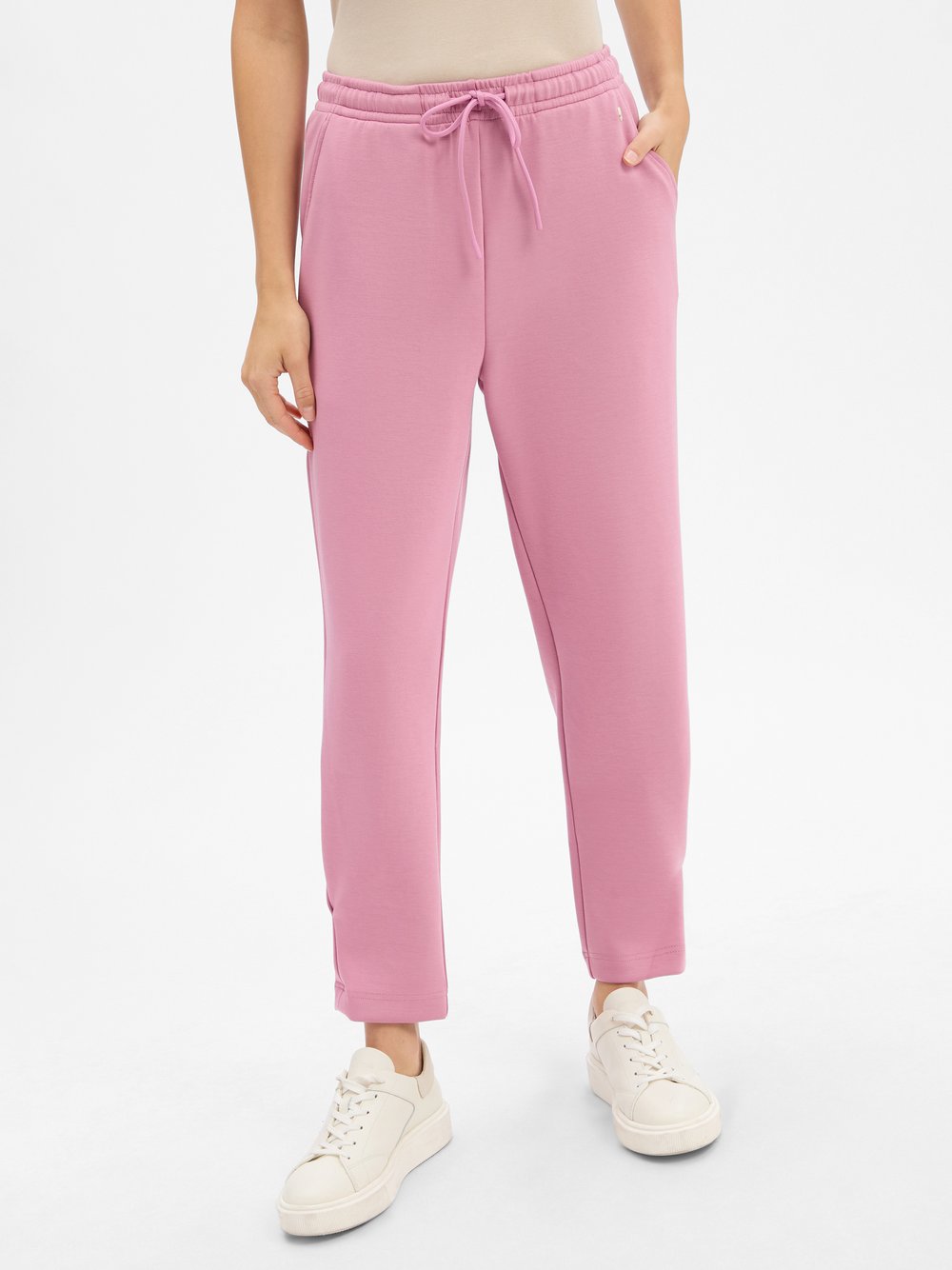Fynch-Hatton Sweathose Damen Viskose rosa, L