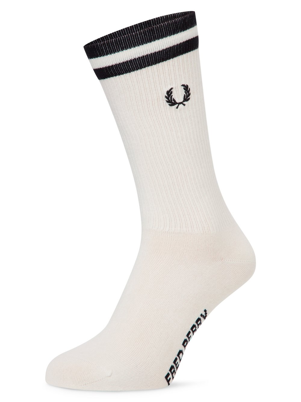 Fred Perry Socken Herren Baumwolle weiß, 39-42