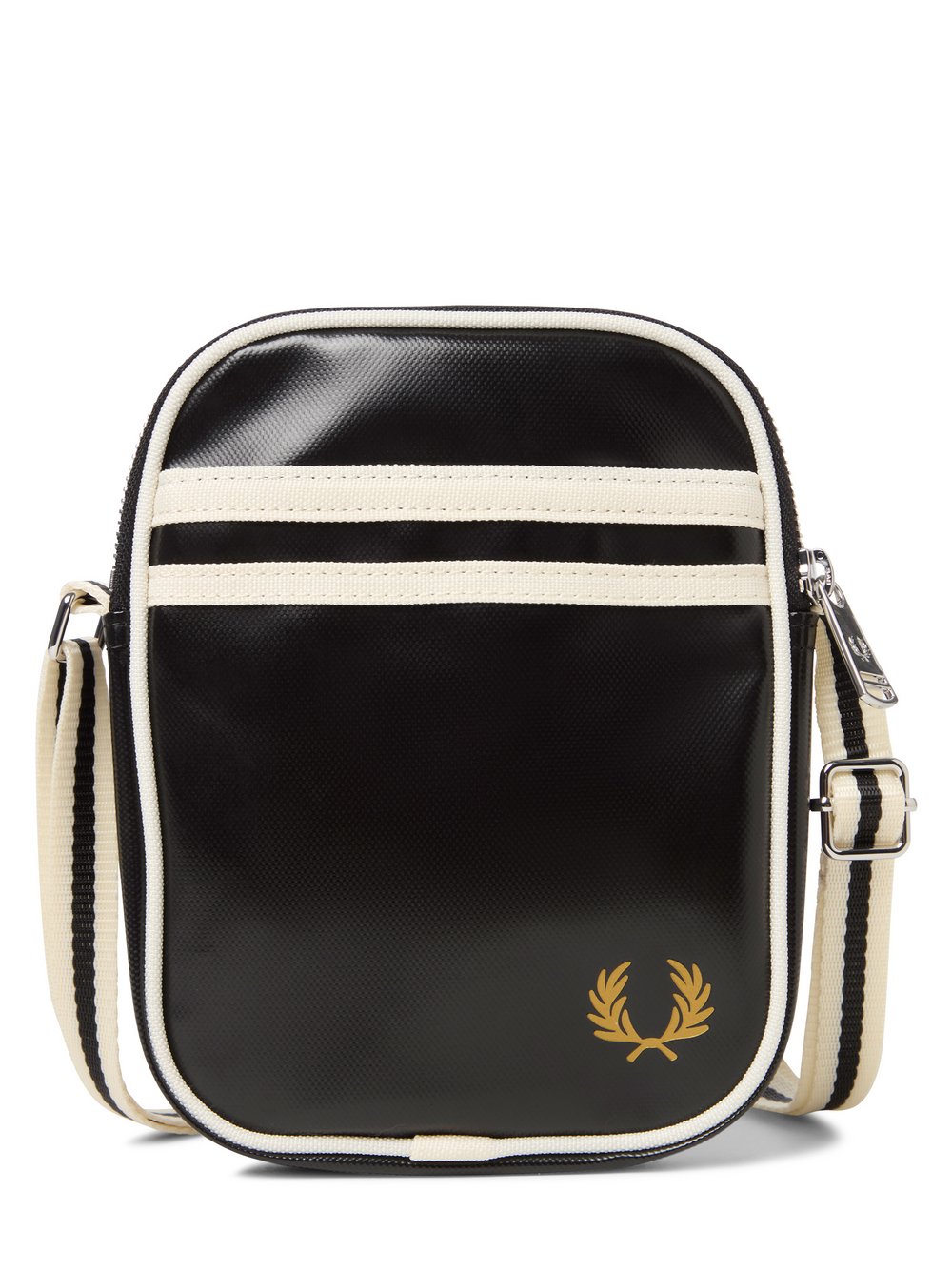 Fred Perry Umhängetasche Herren schwarz, ONE SIZE