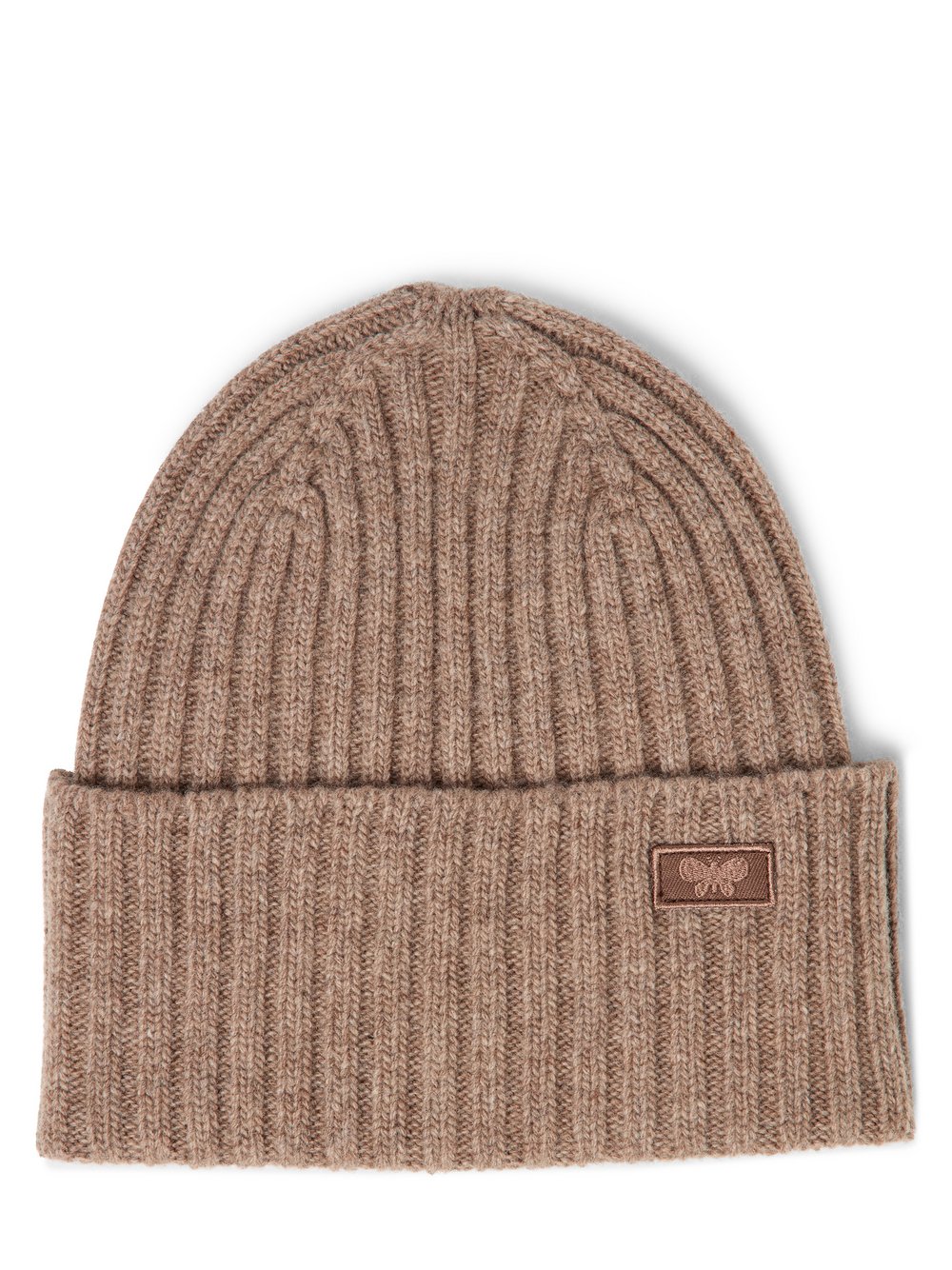 Weekend Max Mara Mütze Damen Schurwolle braun meliert, ONE SIZE