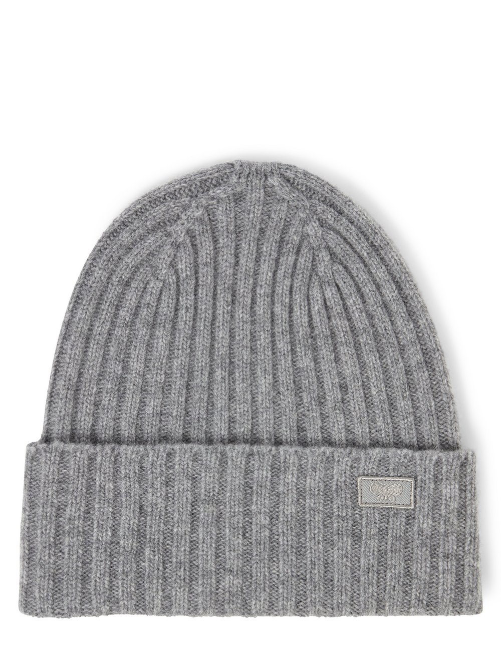 Weekend Max Mara Wollmütze Damen Schurwolle grau meliert, ONE SIZE