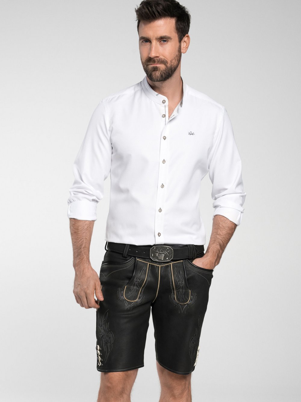 Thumbnail - Spieth & Wenksy Lederhose Herren braun, 50