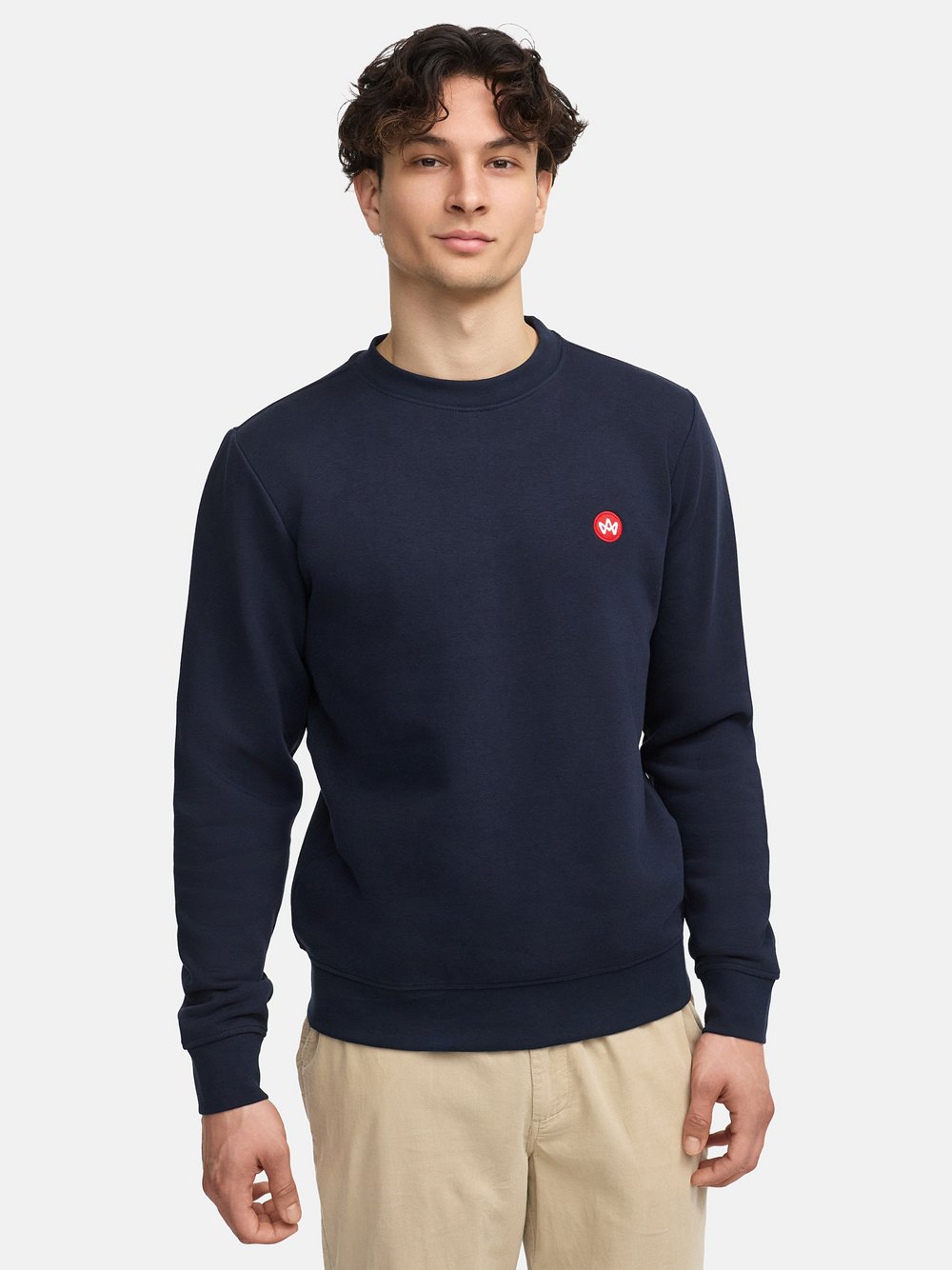 Kronstadt Sweatshirt Herren Baumwolle blau, XXXL