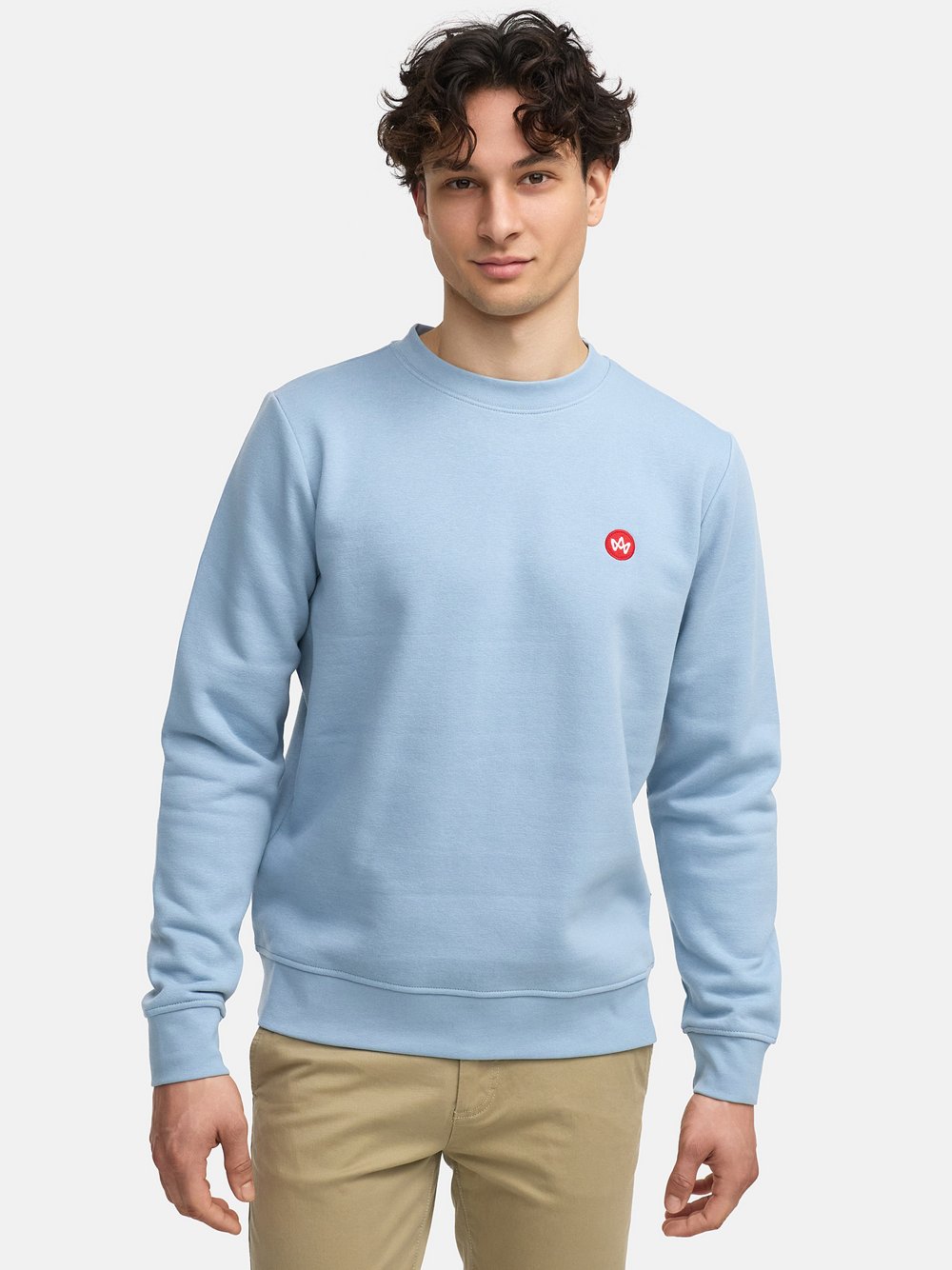Kronstadt Sweatshirt Herren Baumwolle blau, M