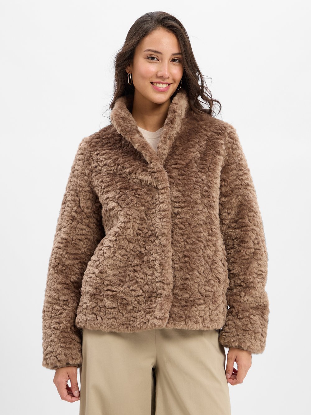 Marie Lund Übergangsjacke Damen beige, 40