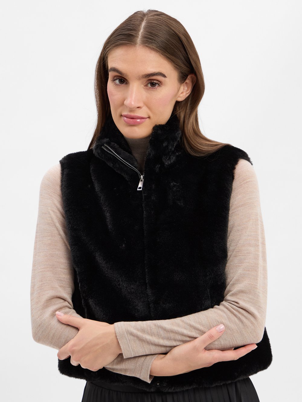 Marie Lund Weste Damen schwarz, 38