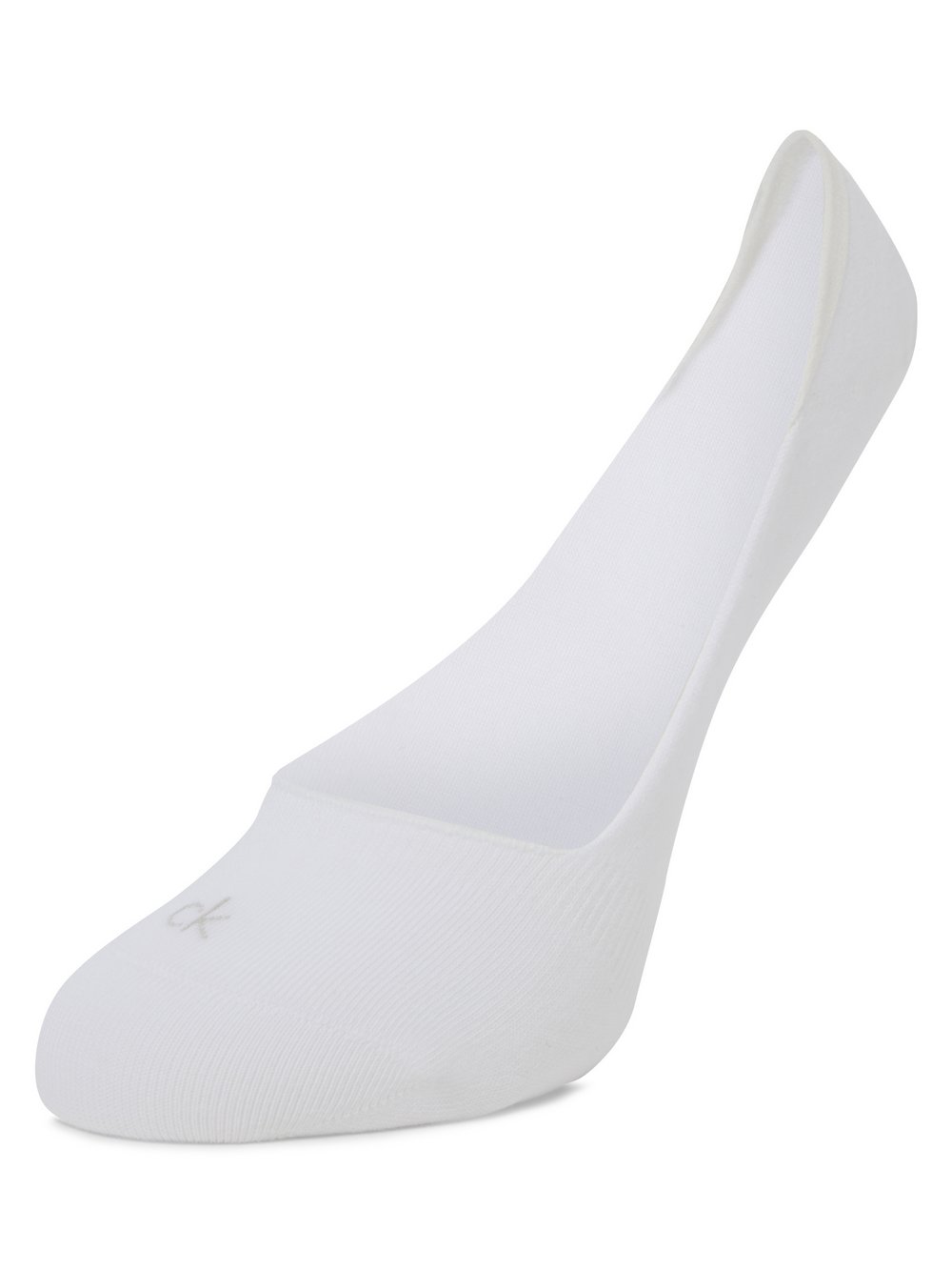 Calvin Klein Füßlinge im 3er-Pack Damen Baumwolle weiß, 35-38