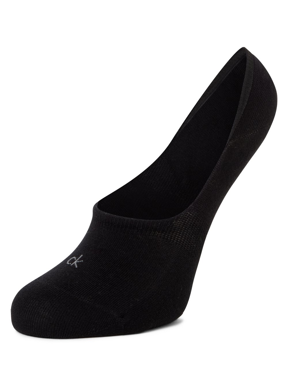 Calvin Klein Füßlinge im 3er-Pack Damen Baumwolle schwarz, 39-42