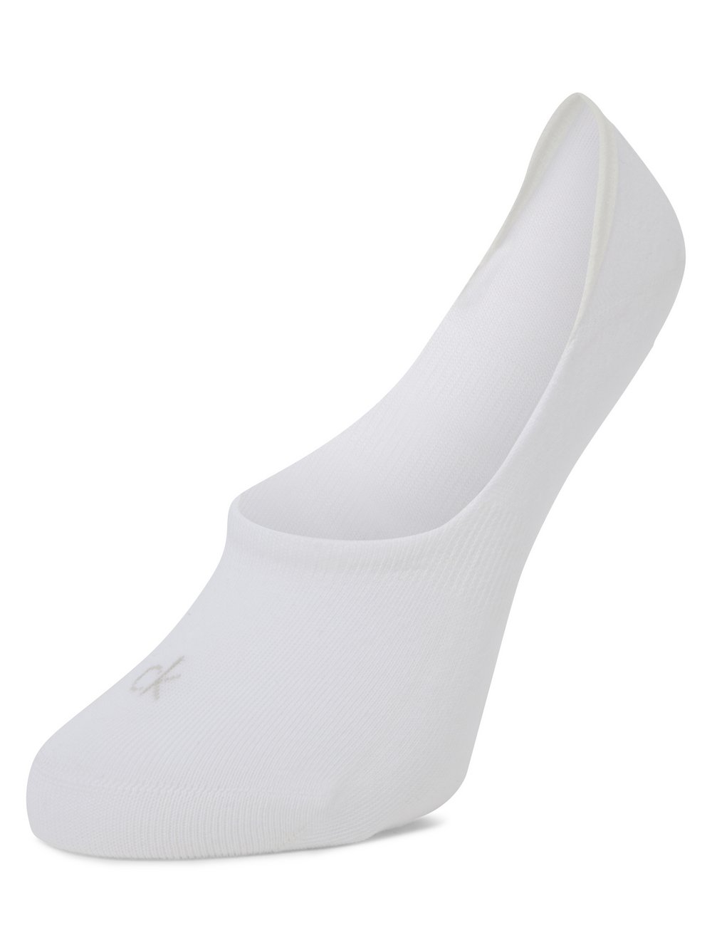 Calvin Klein Füßlinge im 3er-Pack Damen Baumwolle weiß, 35-38