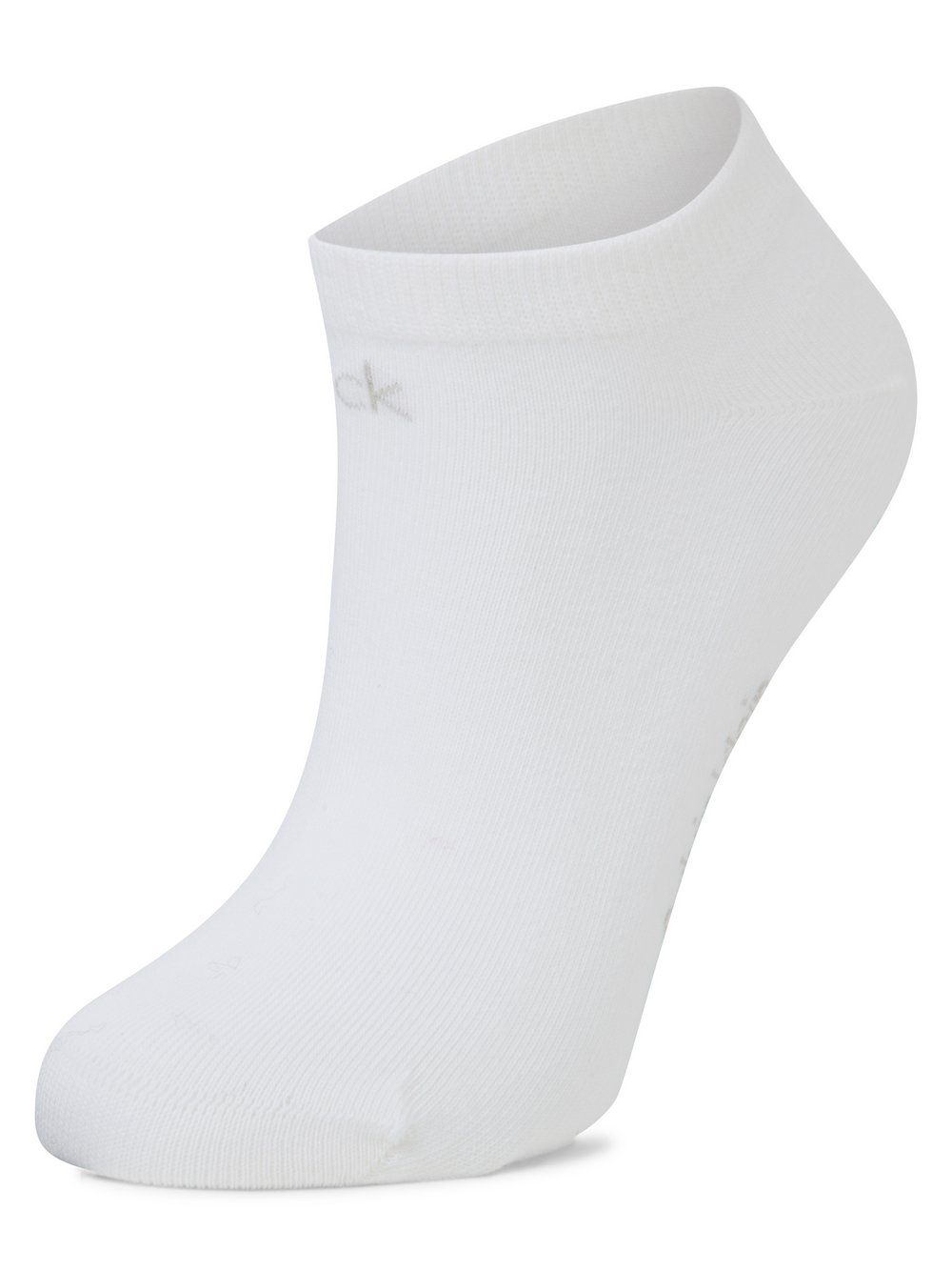 Calvin Klein Sneakersocken im 3er-Pack Damen Baumwolle weiß, 35-38