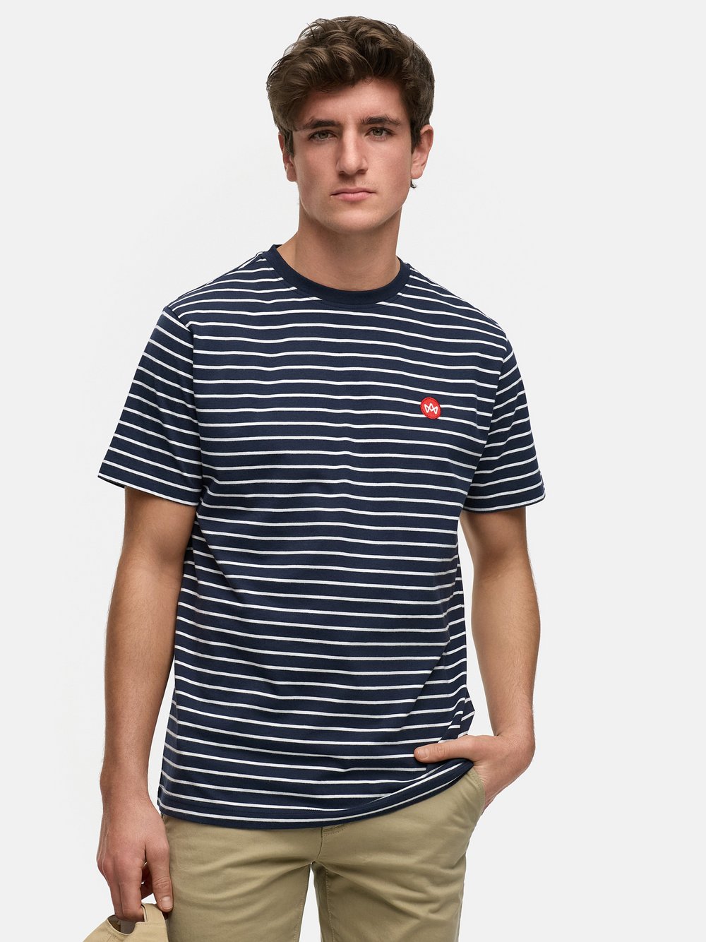 Thumbnail - Kronstadt T-Shirt Herren Baumwolle blau, S