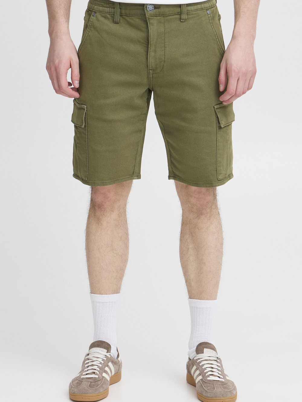 BLEND Shorts Herren Baumwolle grün, XXXL