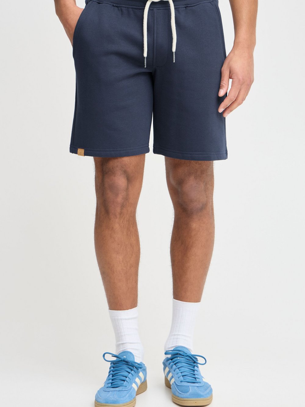 Solid Sweatshorts Herren blau, XXL