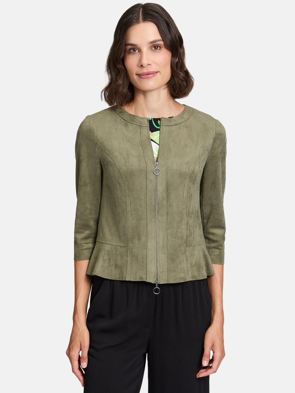 Betty Barclay Blazer-Jacke Damen grün, 36