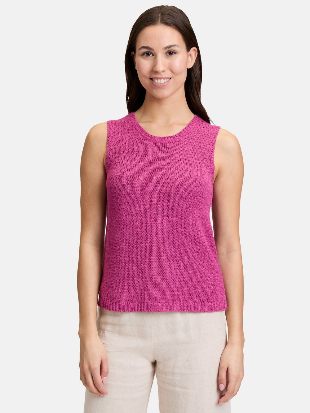 Cartoon Strick-Top Damen lila, 34