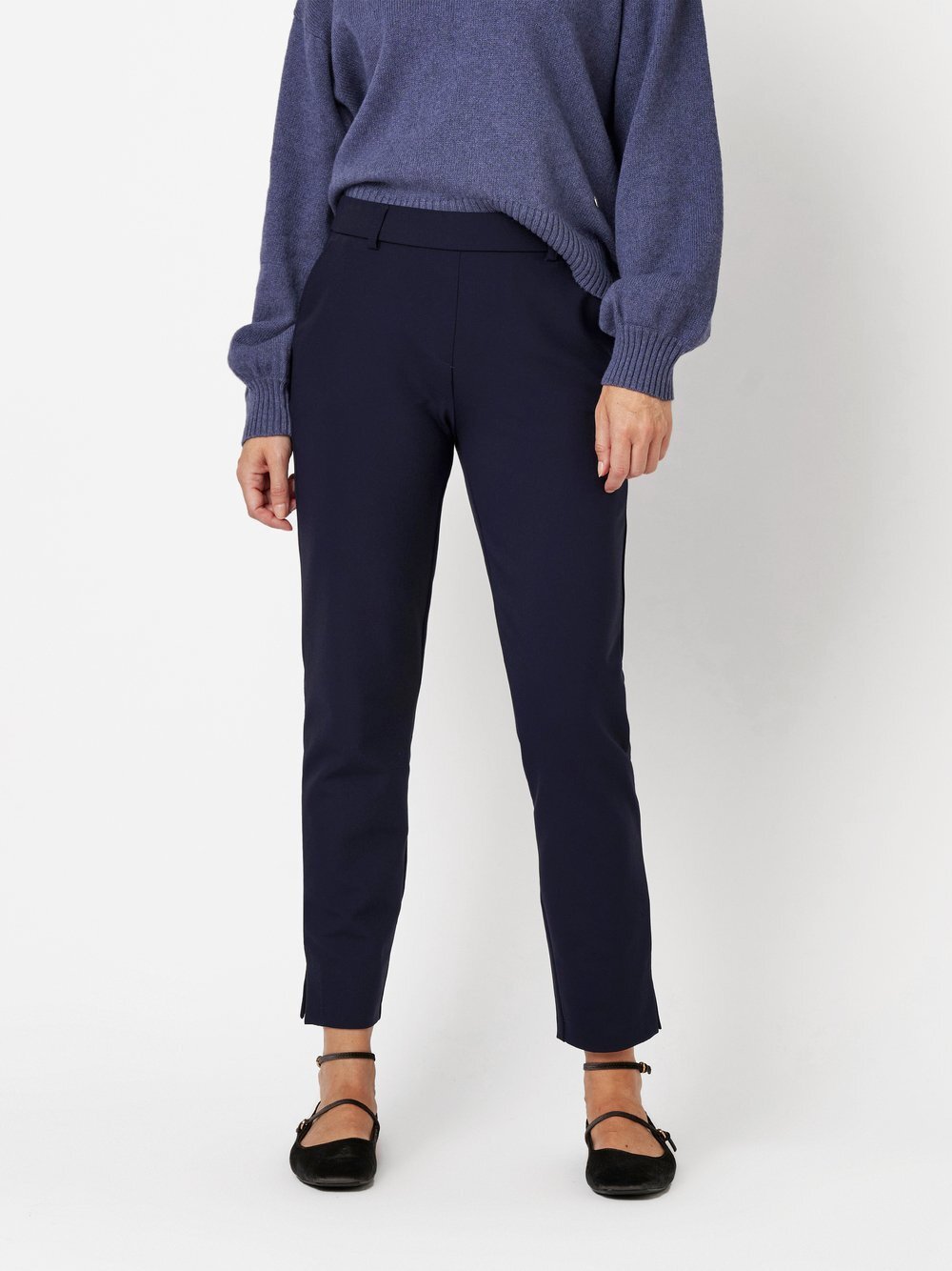 TONI Hose Damen Polyamid blau, 36