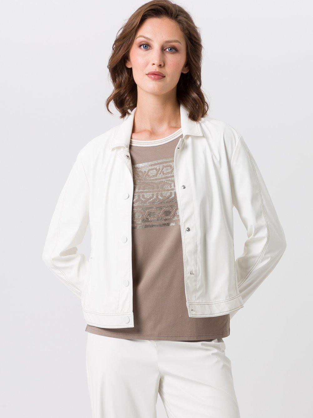 TUZZI Leichtjacke Damen weiß, 40