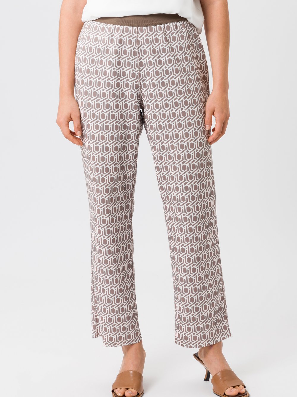 TUZZI Wendehose Damen Stretch mehrfarbig gemustert, 46