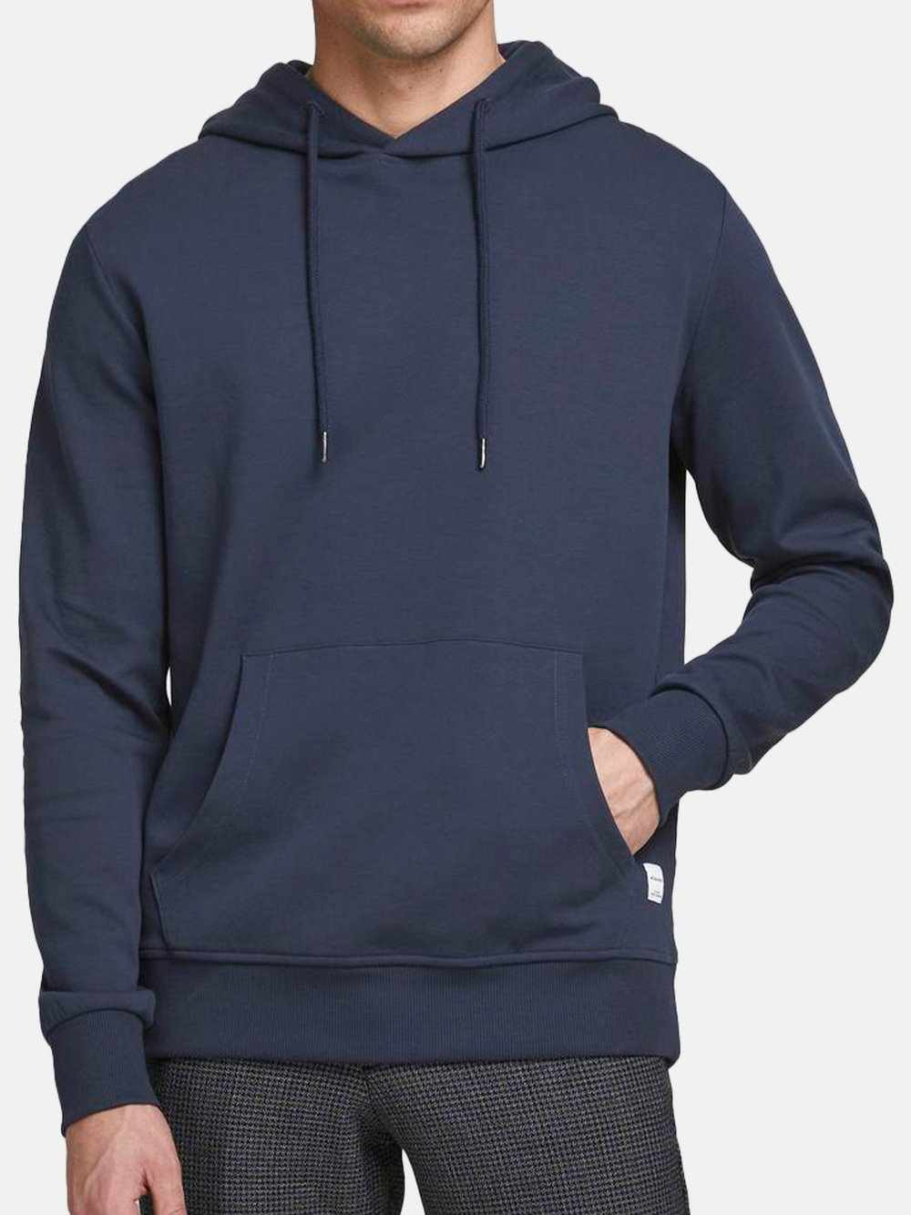 Jack & Jones Hoodie Herren Baumwolle blau, S