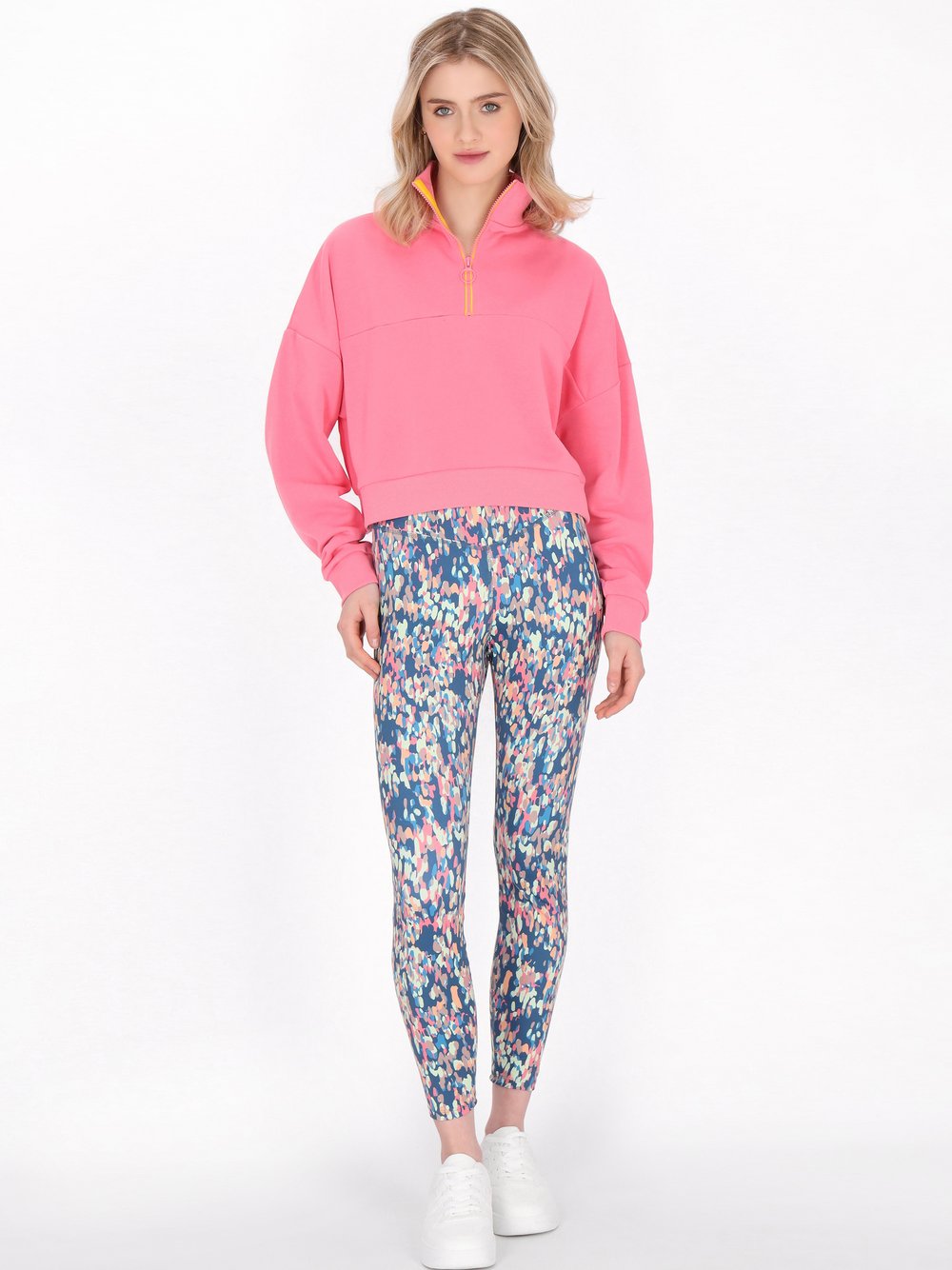 Thumbnail - MyMo Sweatshirt Damen Baumwolle pink, L