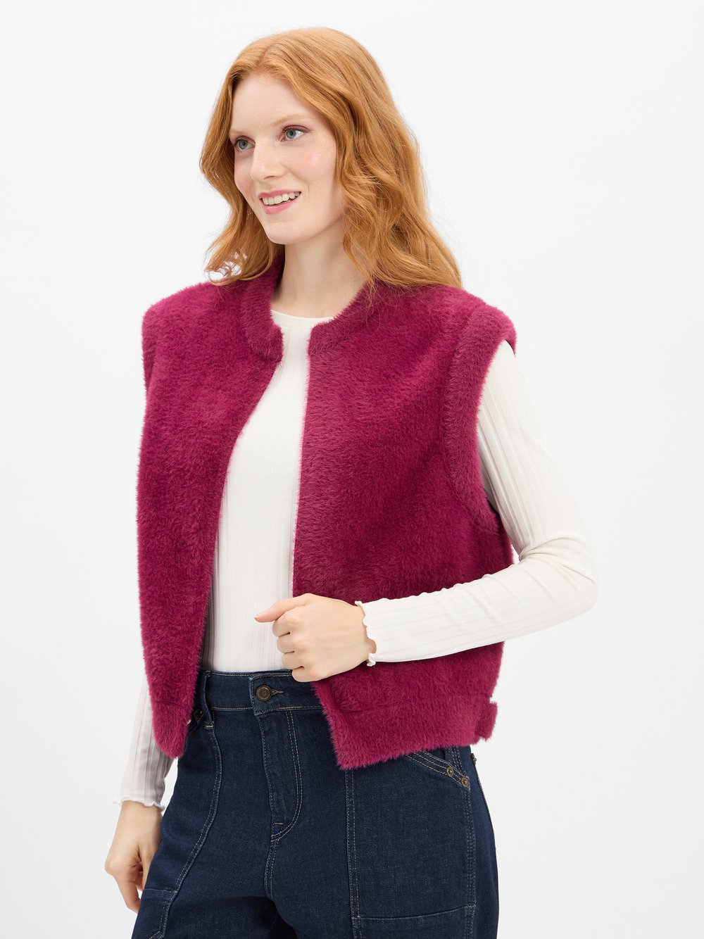 Rino & Pelle Strickweste Damen lila, 38