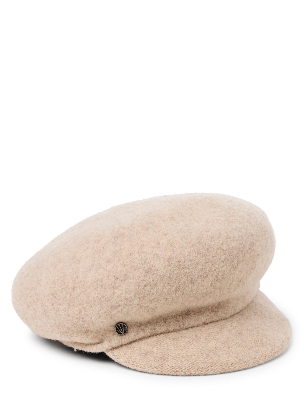 Loevenich Wollmütze Damen Wolle beige meliert, ONE SIZE