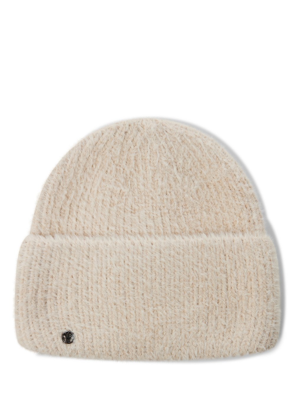 Loevenich Mütze Damen Rippe weiß, ONE SIZE