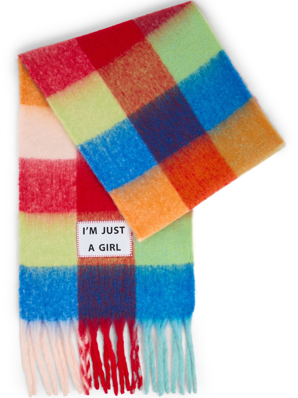 Verb To Do Webschal Damen mehrfarbig kariert, ONE SIZE
