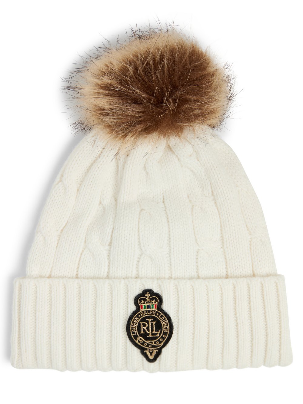 Lauren Ralph Lauren Mütze Damen weiß, ONE SIZE