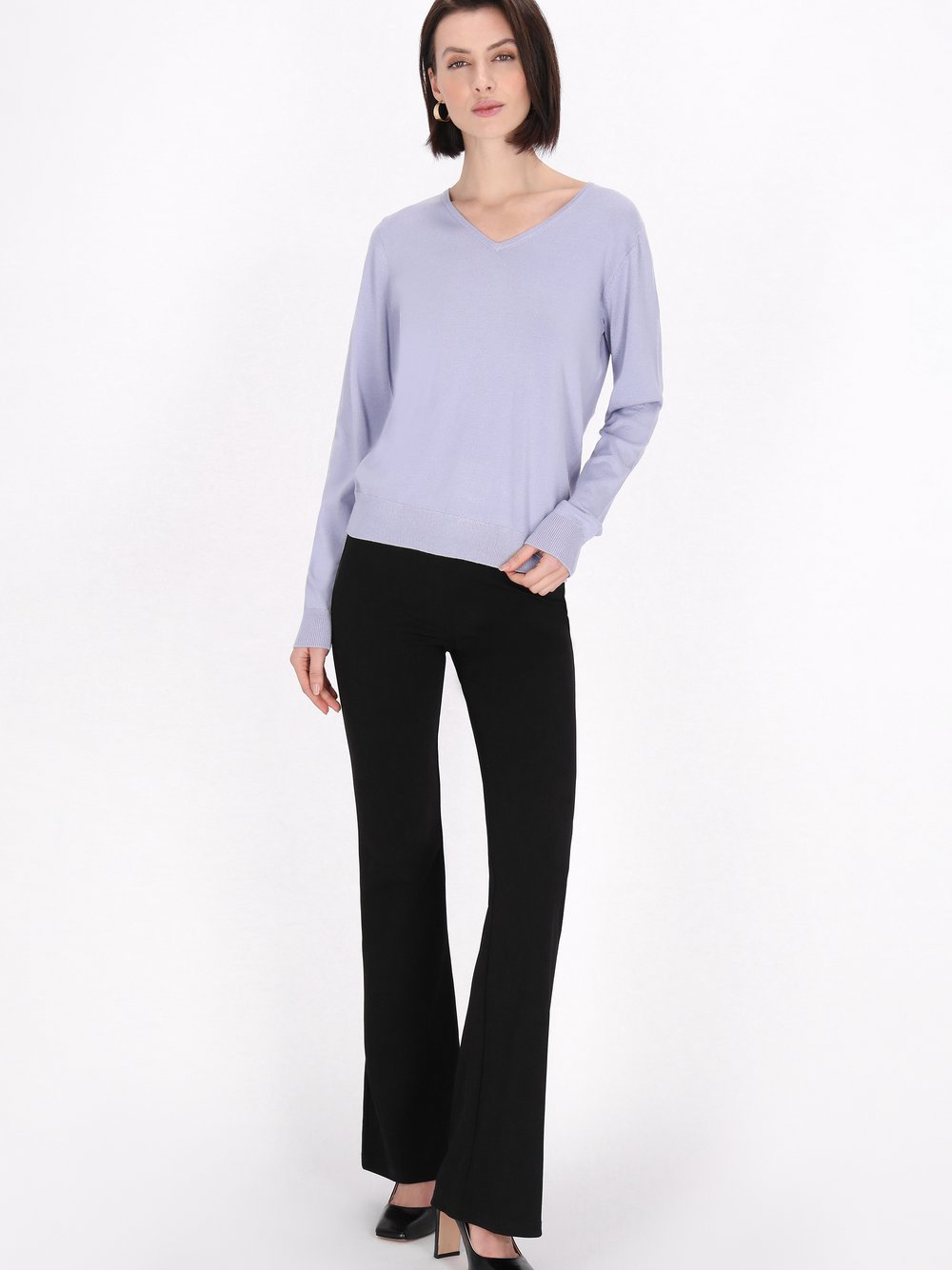 Usha Pullover Damen Viskose blau, S