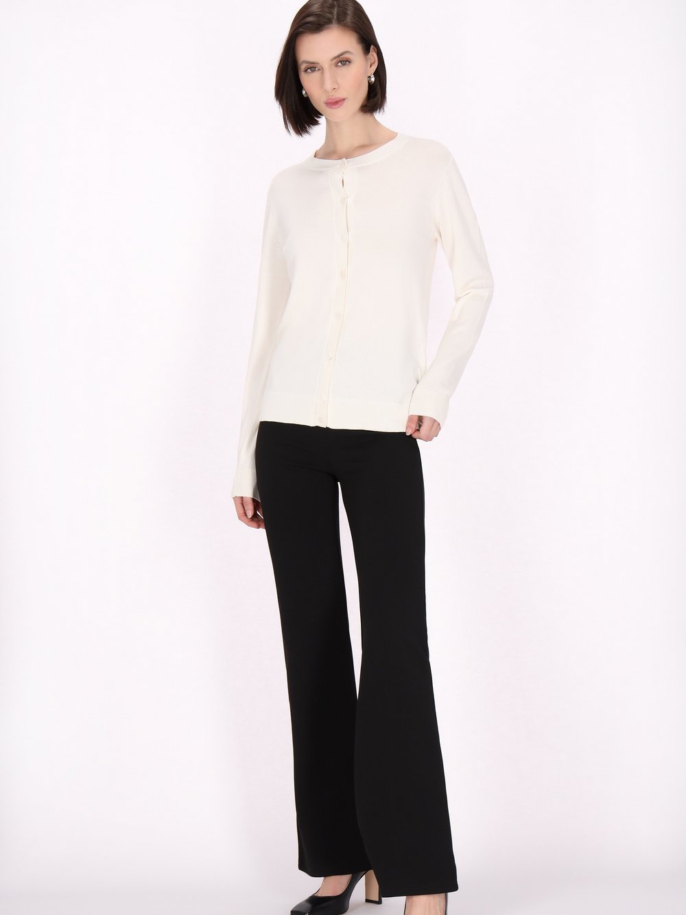 Usha Strickjacke Damen Viskose beige, M