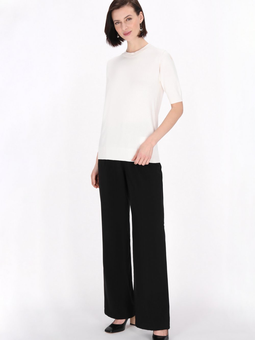 Usha Pullover Damen Viskose beige, L