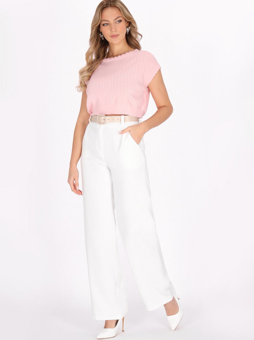 Faina T-Shirt Damen Viskose rosa, XS