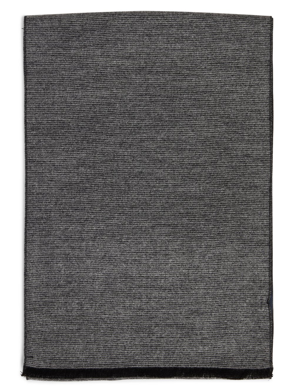 Finshley & Harding Schal Herren Viskose grau gestreift, ONE SIZE