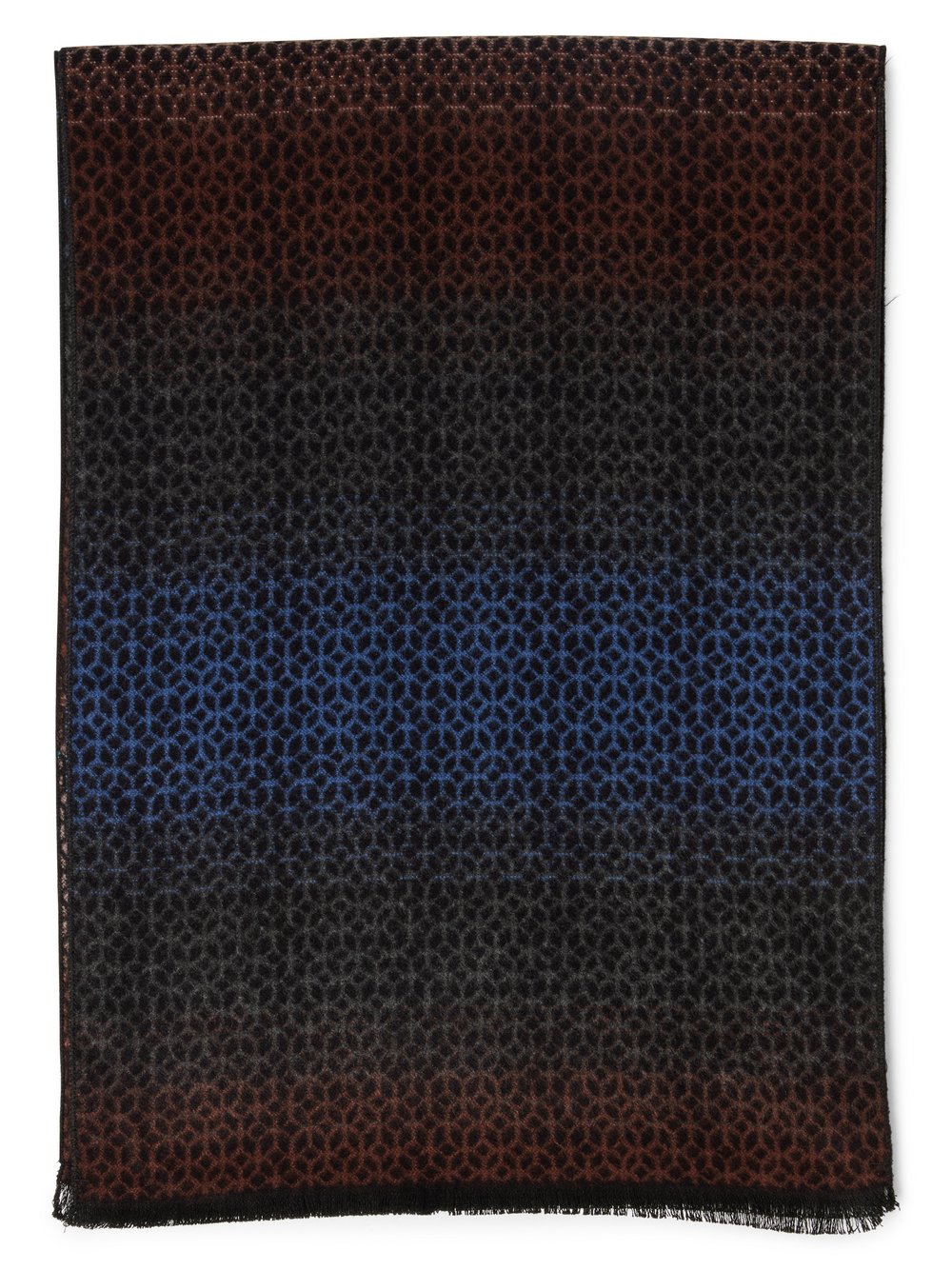 Finshley & Harding Schal Herren Viskose mehrfarbig gemustert, ONE SIZE
