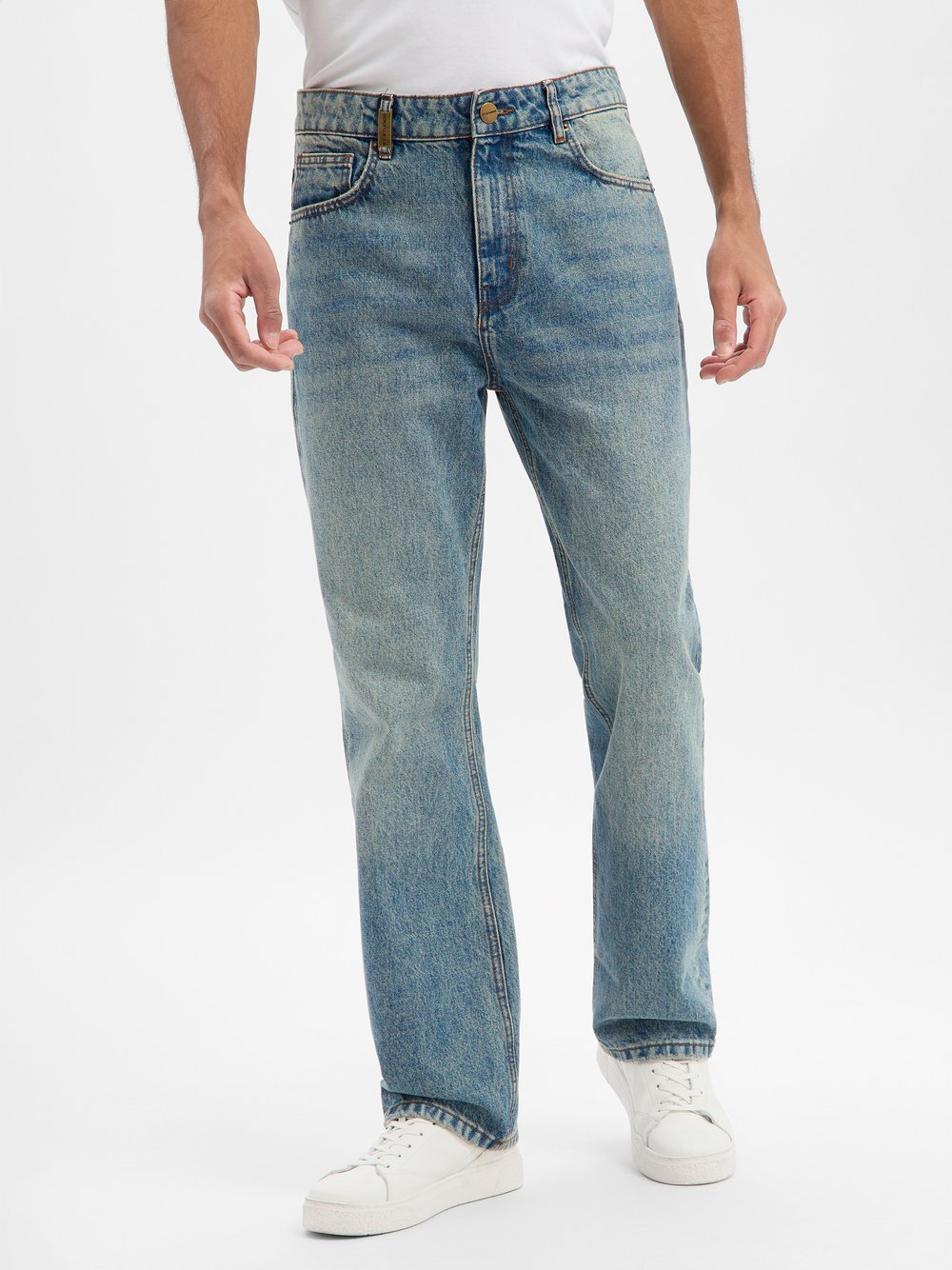 2Y Studios Jeans Herren Baumwolle blau, 34