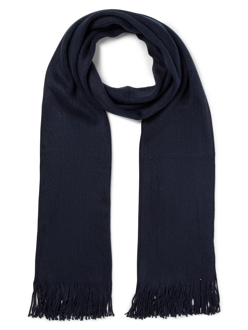 Nils Sundström Schal Herren blau, ONE SIZE