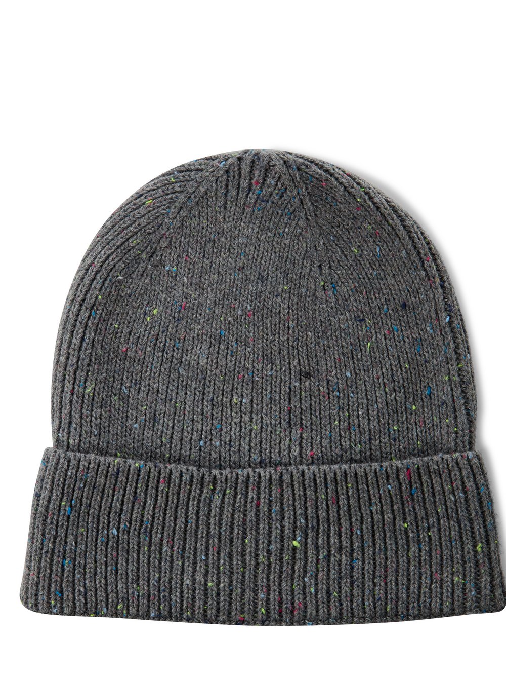 Nils Sundström Beanie mit Woll-Anteil Herren grau meliert, ONE SIZE