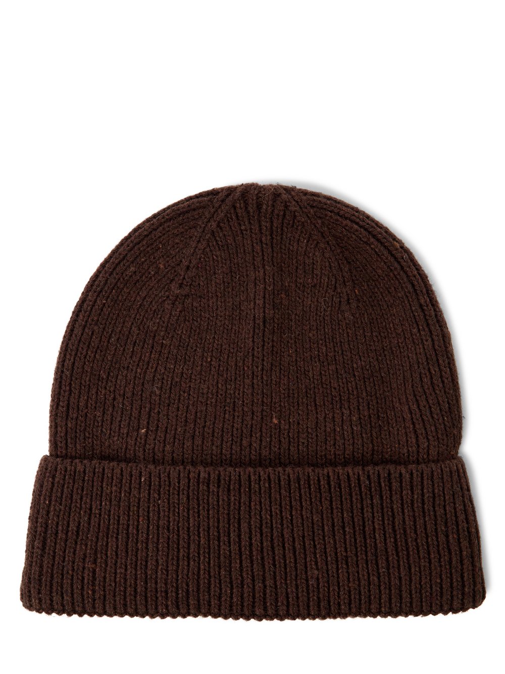 Nils Sundström Beanie mit Woll-Anteil -Solid Herren braun, ONE SIZE